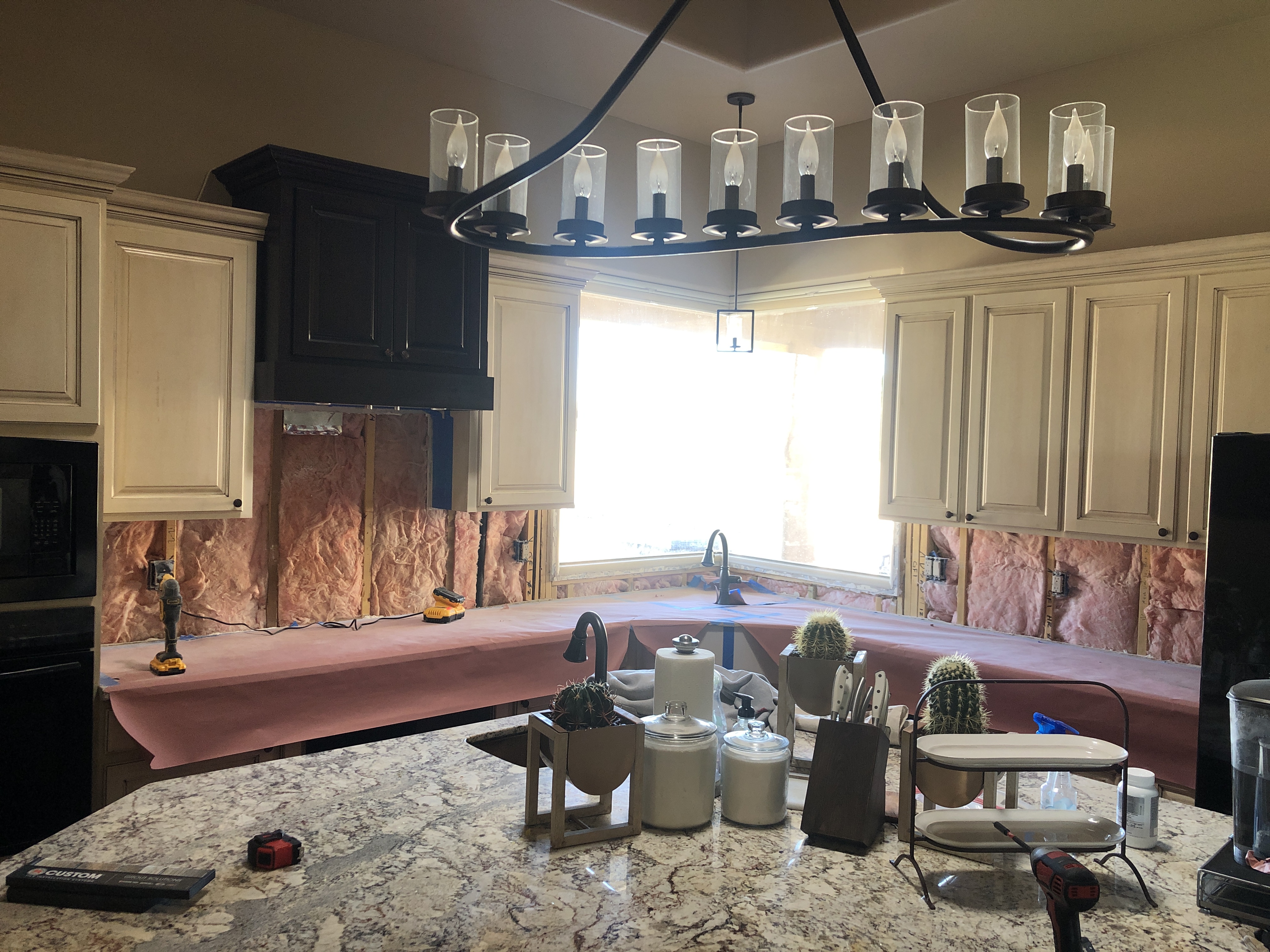 Kitchen Backsplash Demolition