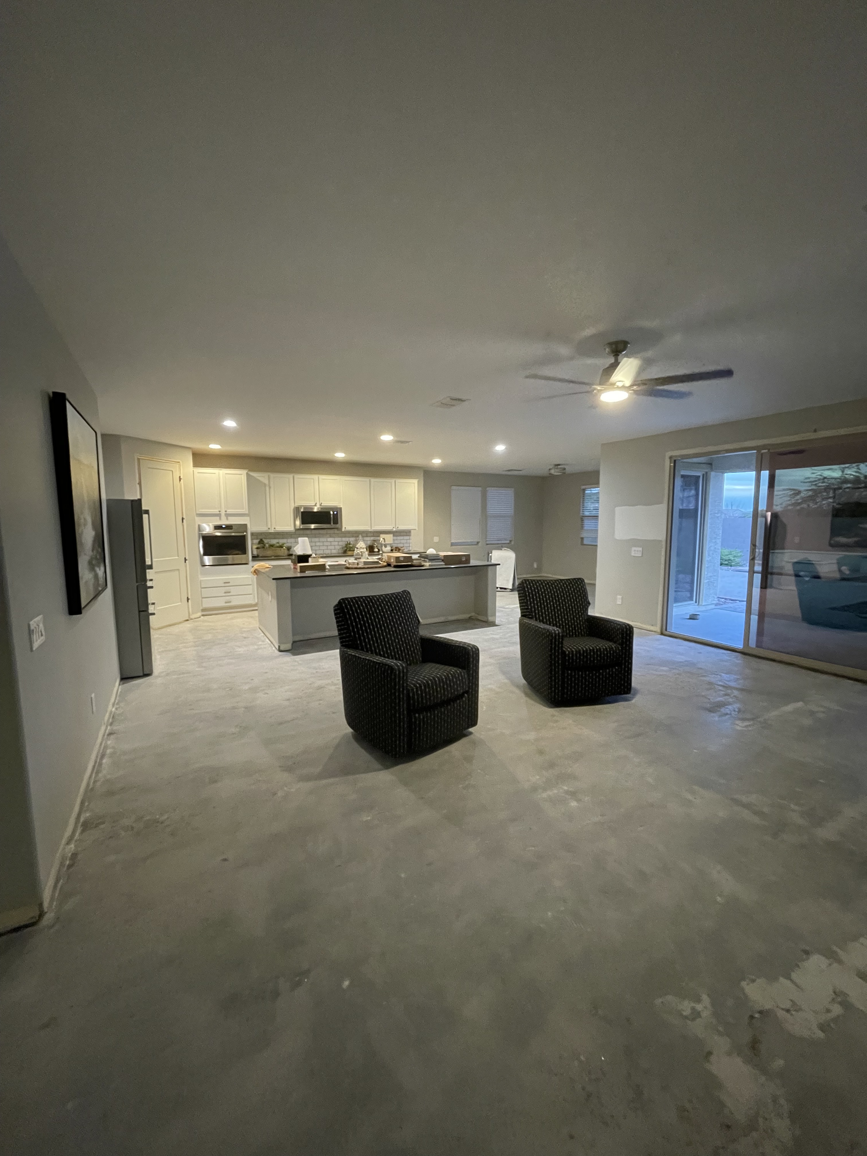 Finished Tile Demolition Job